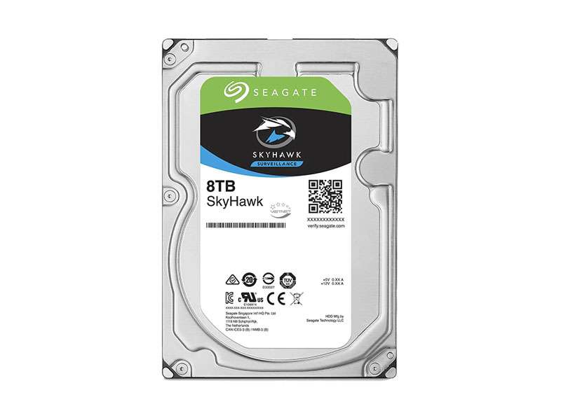 Ổ cứng 8TB Seagate Skyhawk ST8000VX004 – Ổ cứng HDD chuyên dụng cho đầu ghi Camera