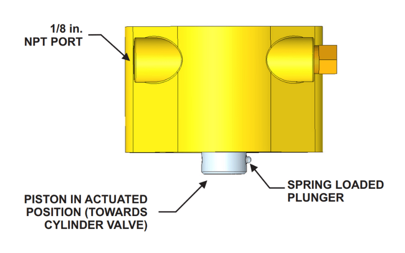 87-120042-001 – System Valve Actuator – Kidde WHDR ảnh 2