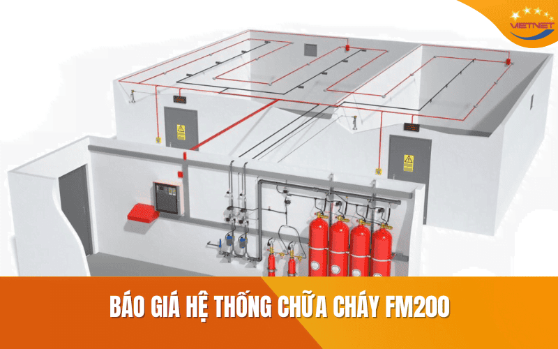 Báo giá hệ thống chữa cháy FM200