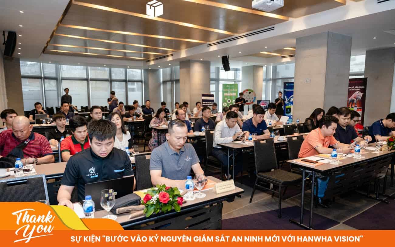 Sự kiện Viet Net “Bước vào kỷ nguyên giám sát an ninh mới với Hanwha Vision”