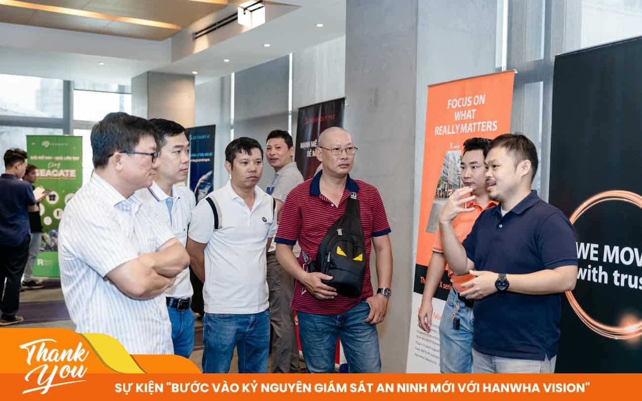 Sự kiện Viet Net “Bước vào kỷ nguyên giám sát an ninh mới với Hanwha Vision”