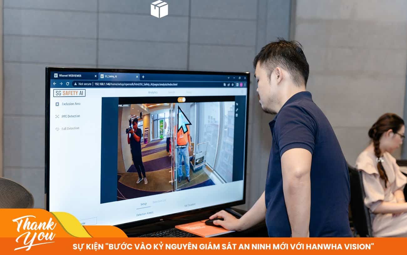 Sự kiện Viet Net “Bước vào kỷ nguyên giám sát an ninh mới với Hanwha Vision”