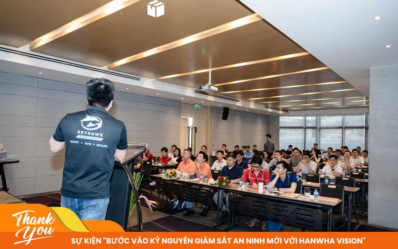 Sự kiện Viet Net “Bước vào kỷ nguyên giám sát an ninh mới với Hanwha Vision”