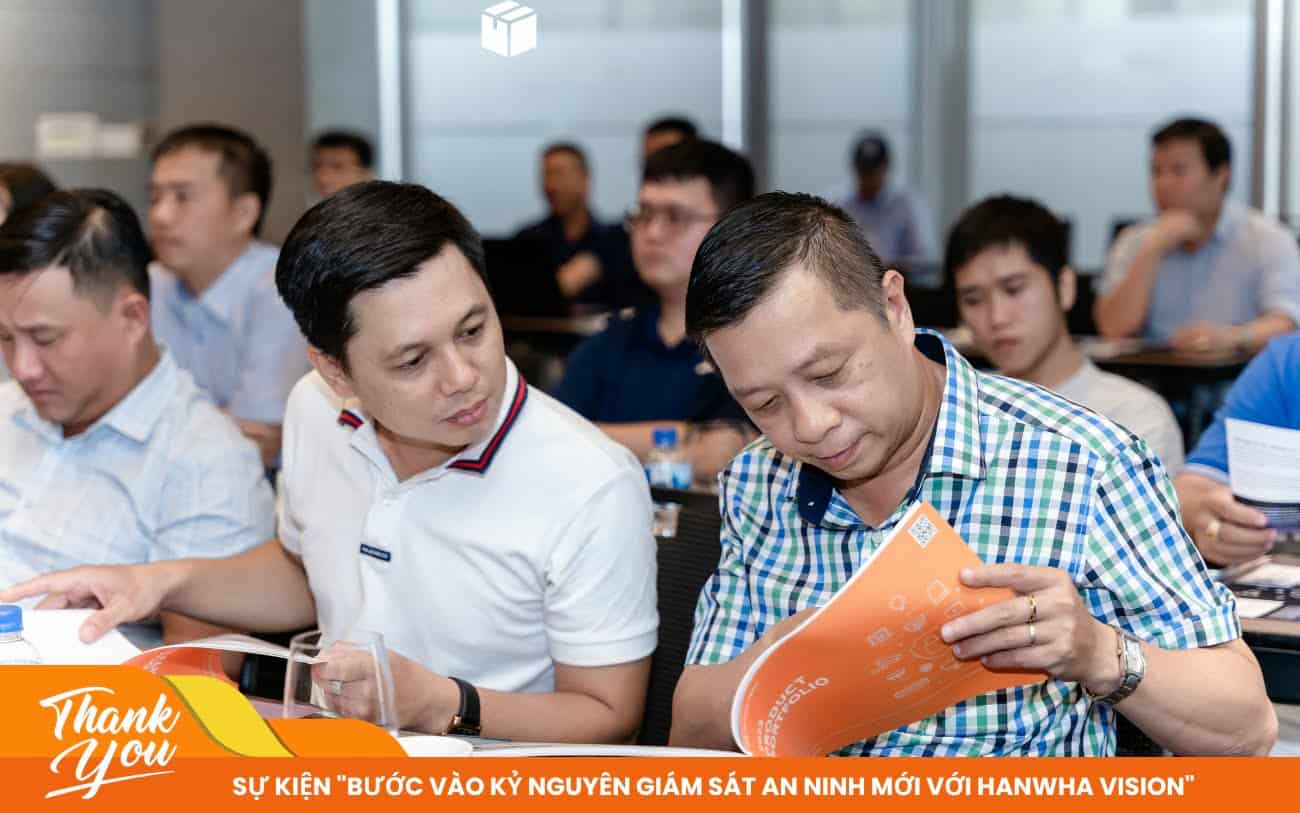 Sự kiện Viet Net “Bước vào kỷ nguyên giám sát an ninh mới với Hanwha Vision”