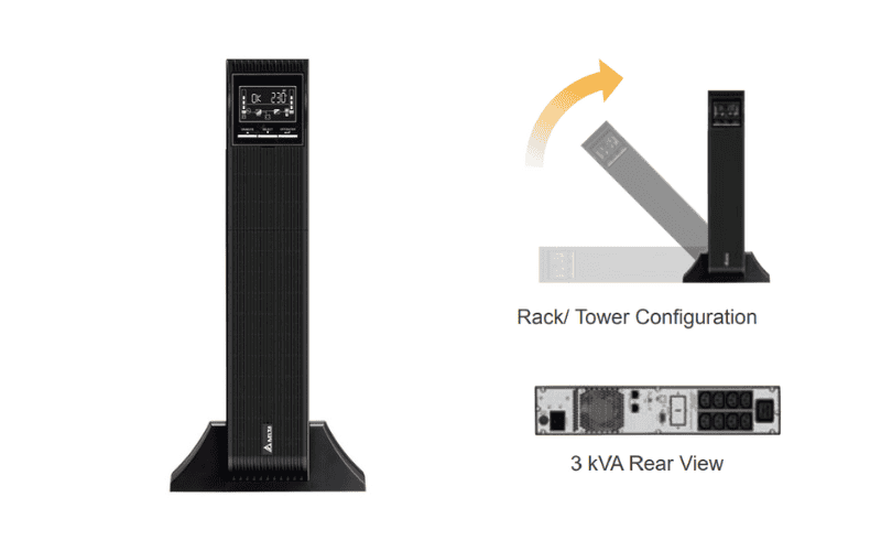 Bộ lưu điện Delta MX-3K 3000VA/2700W ảnh 2