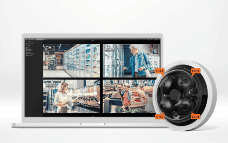 Camera AI Hanwha PNM-C16013RVQ 4CH mini ảnh 2