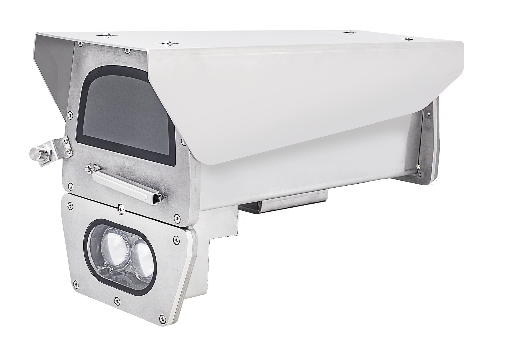 Vỏ camera inox 316L AETEK S6000-IW 12W có gạt nước, đèn VAIR, cấp nguồn PoE 60W