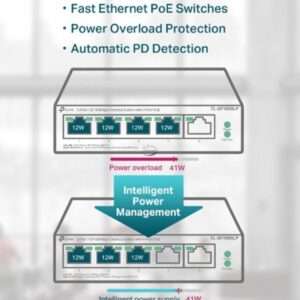 switch poe tl sf1005lp tp link 24