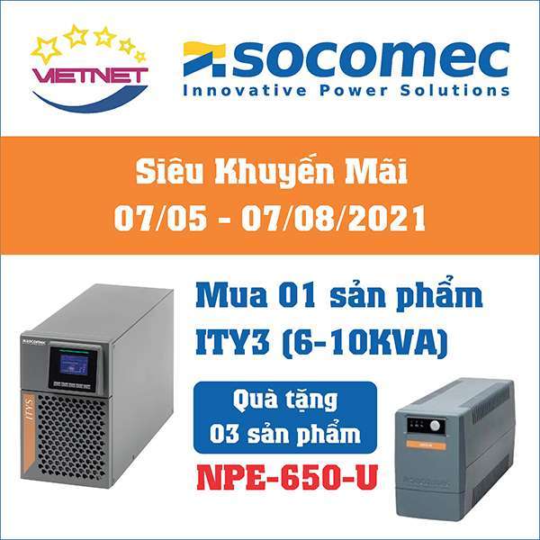 UPS Socomec ITY3 6 10kva