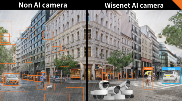 Camera Hanwha Wisenet AI