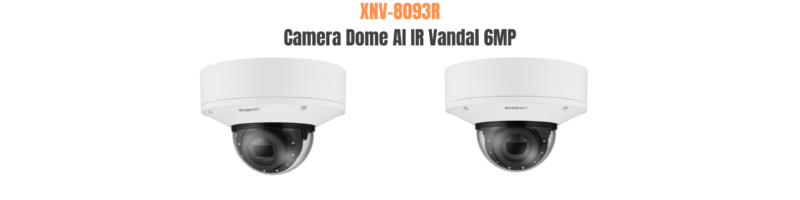 XNV-8093R Camera Dome AI IR Vandal 6MP