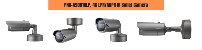 PNO-A9081RLP 4K LPR/ANPR IR Bullet Camera