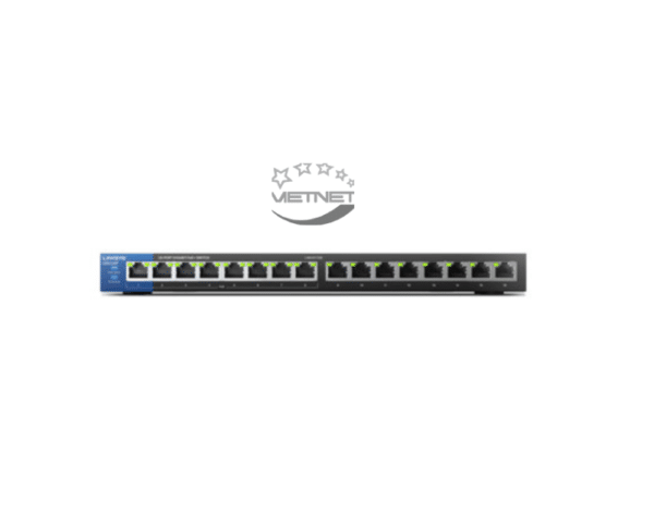 16 Port Desktop Gigabit PoE Switch LGS116P 3