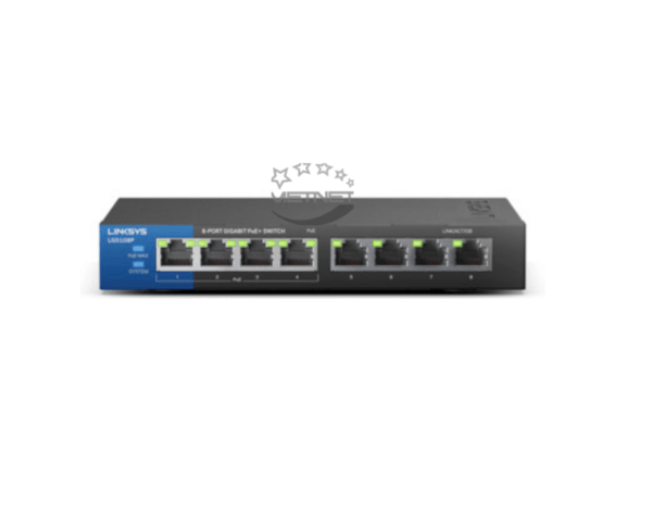 Linksys LGS108P Switch 8 port PoE 3