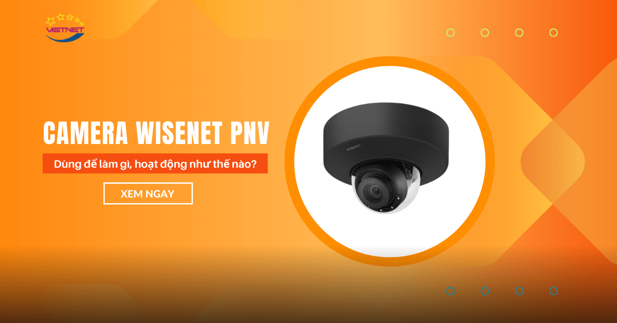 camera hanwha wisenet PNV