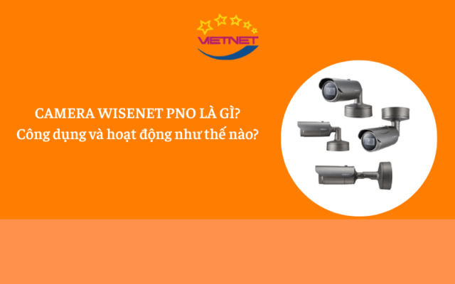 Camera Hanwha Wisenet PNO