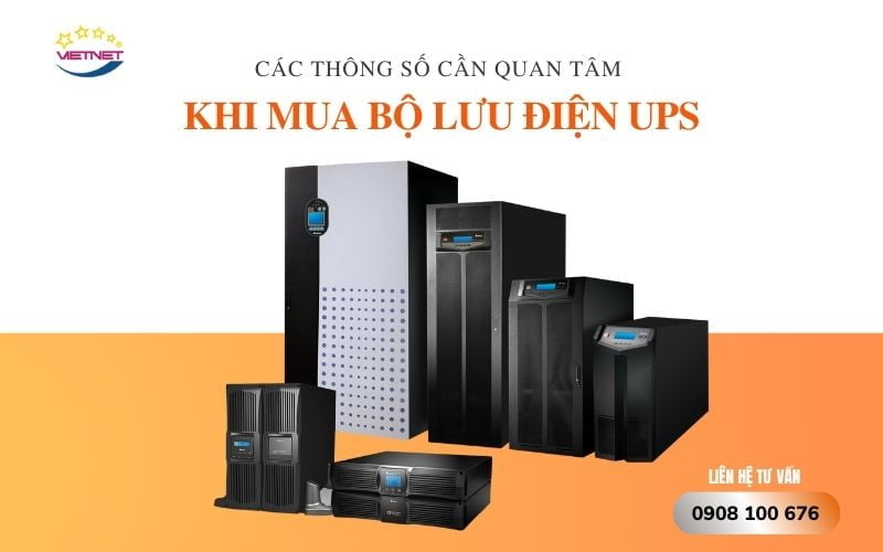 Thông số bộ lưu điện