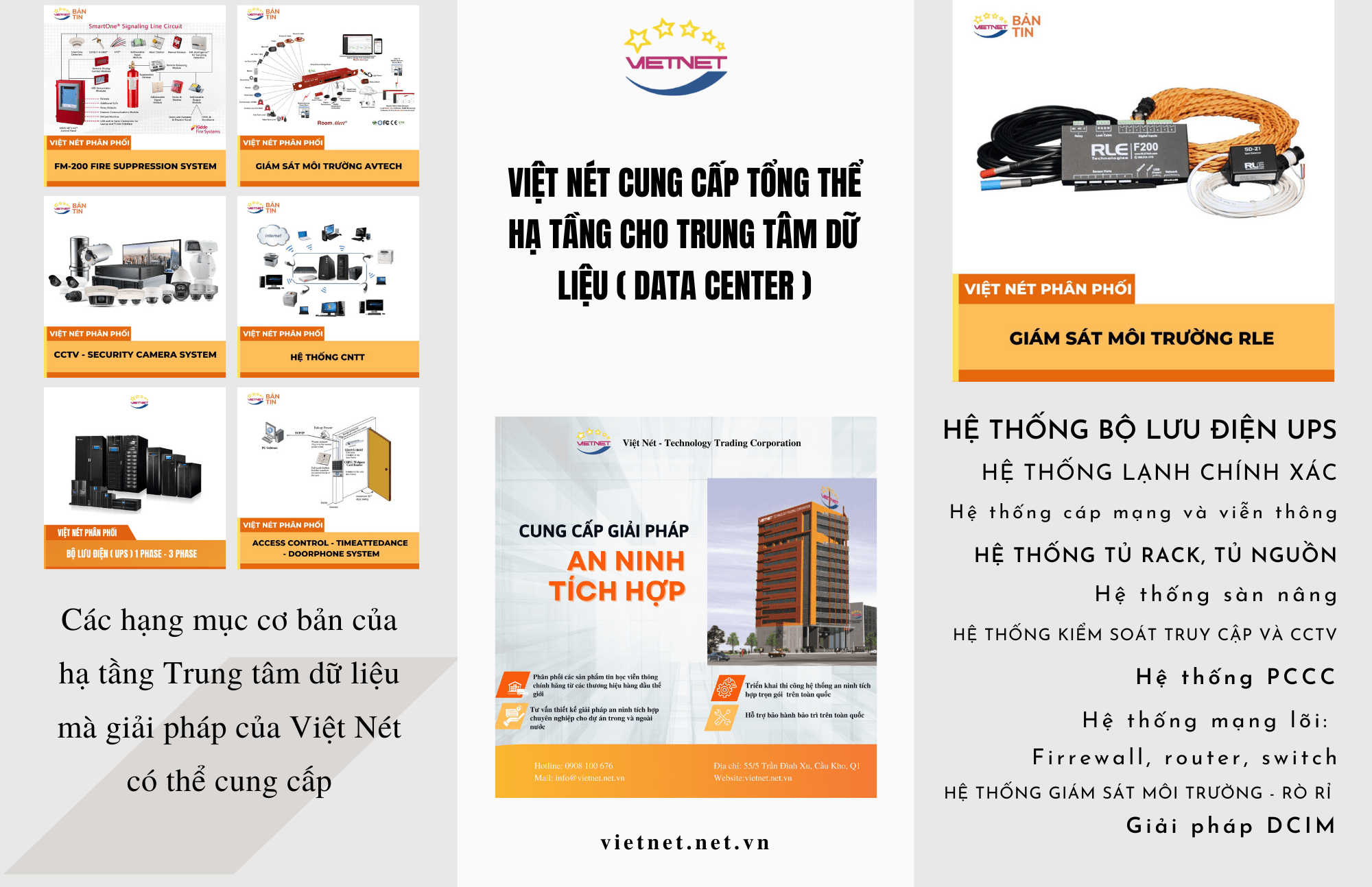 Cung Cấp Tổng Thể hạ Tầng Data Center