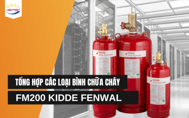 bình chữa cháy Fm200 Kidde