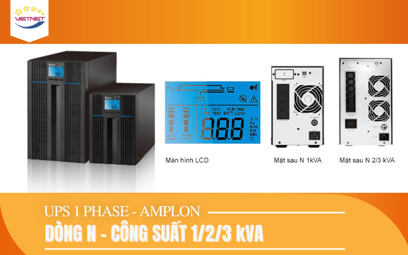 Bộ Lưu Điện UPS Dòng Amplon