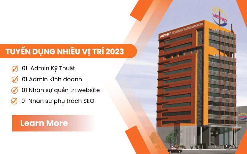 Việt Nét tuyển dụng 2023