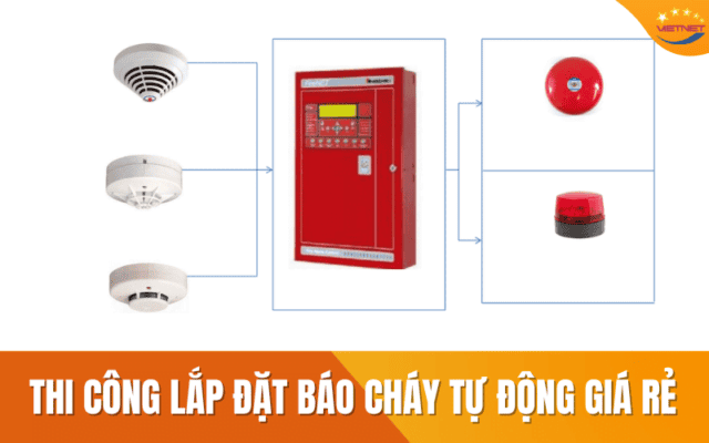 Thi công lắp đặt báo cháy tự động