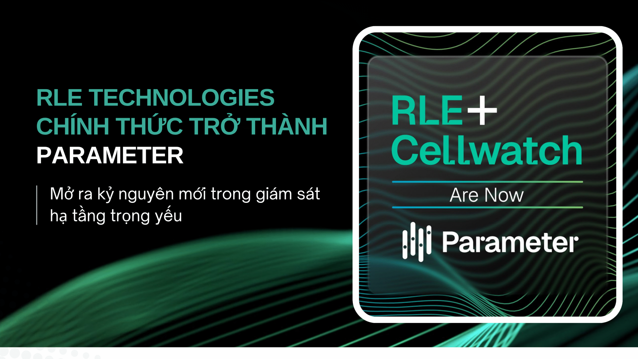 RLE TECHNOLOGIES thanh PARAMETER 1 scaled