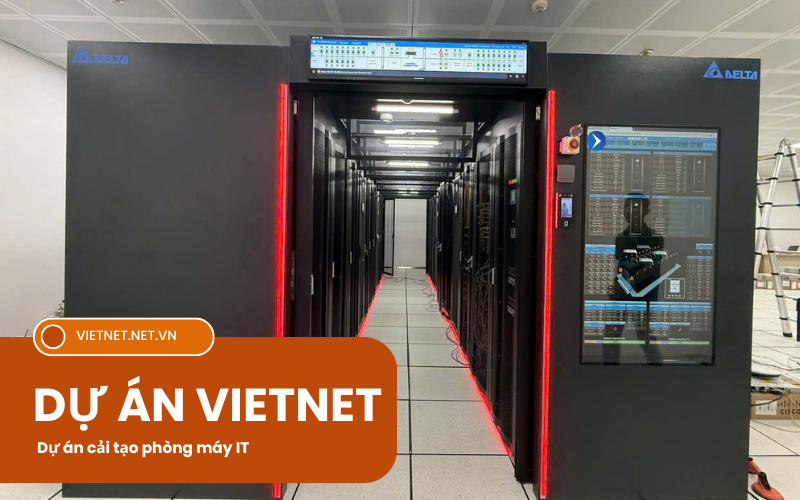 Vietnet hoàn thiện dự án phòng máy IT 1