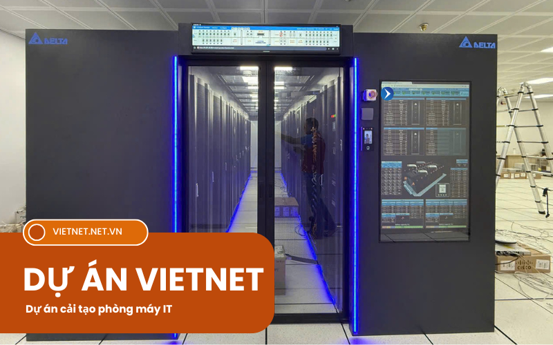 Vietnet hoàn thiện dự án phòng máy IT 2
