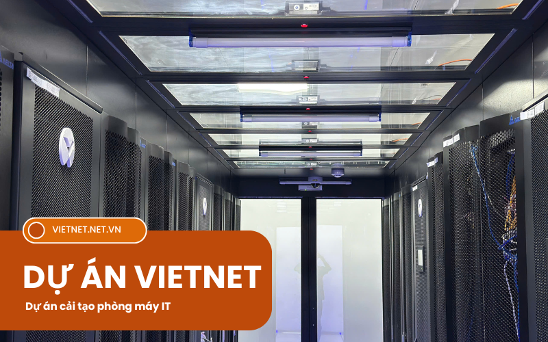 Vietnet hoàn thiện dự án phòng máy IT 3